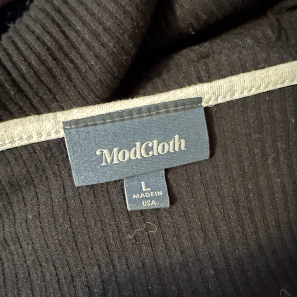 ModCloth Ribbed Lined Dress Size L - Picture 4 of 5